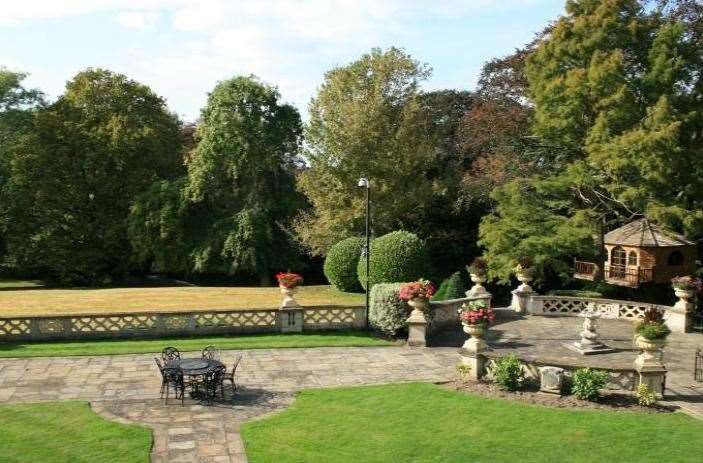 Foxbury Manor is set in extensive grounds and offers maximum privacy - and security. Picture: Rightmove