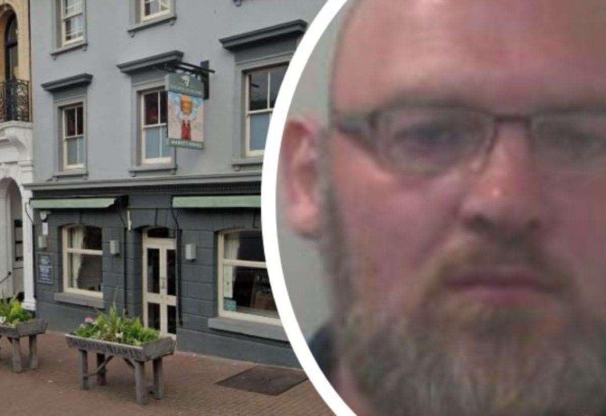 Convicted Tonbridge killer back behind bars after ‘ugly’ attack outside Market House pub in Maidstone