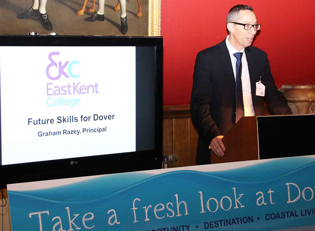 East Kent College principal Graham Razey