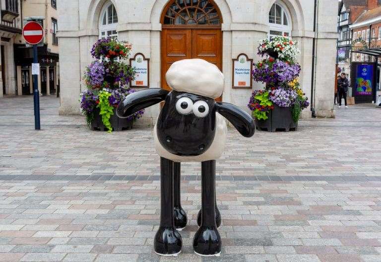 Maidstone’s Shaun the Sheep art trail for Heart of Kent Hospice to ...