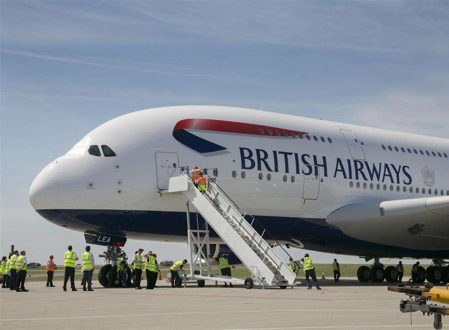 How you can see giant of skies as British Airways' first Airbus A380 ...