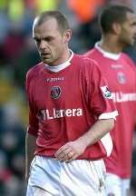 Danny Murphy after being given his marching orders against Arsenal on Boxing Day. Picture: MATT WALKER