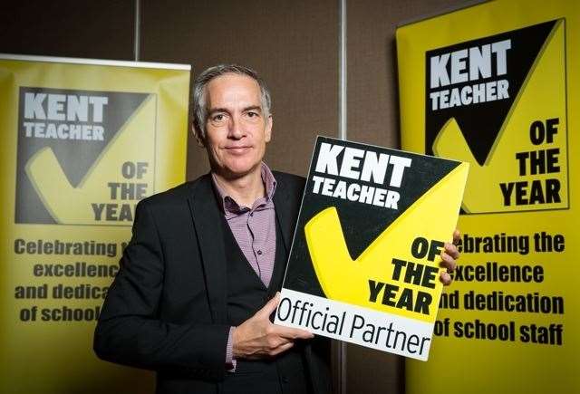 Kent Further Education director Mark Hill is leading the search for FE nominations for the 2020 Kent Teacher of the Year Awards (27198369)