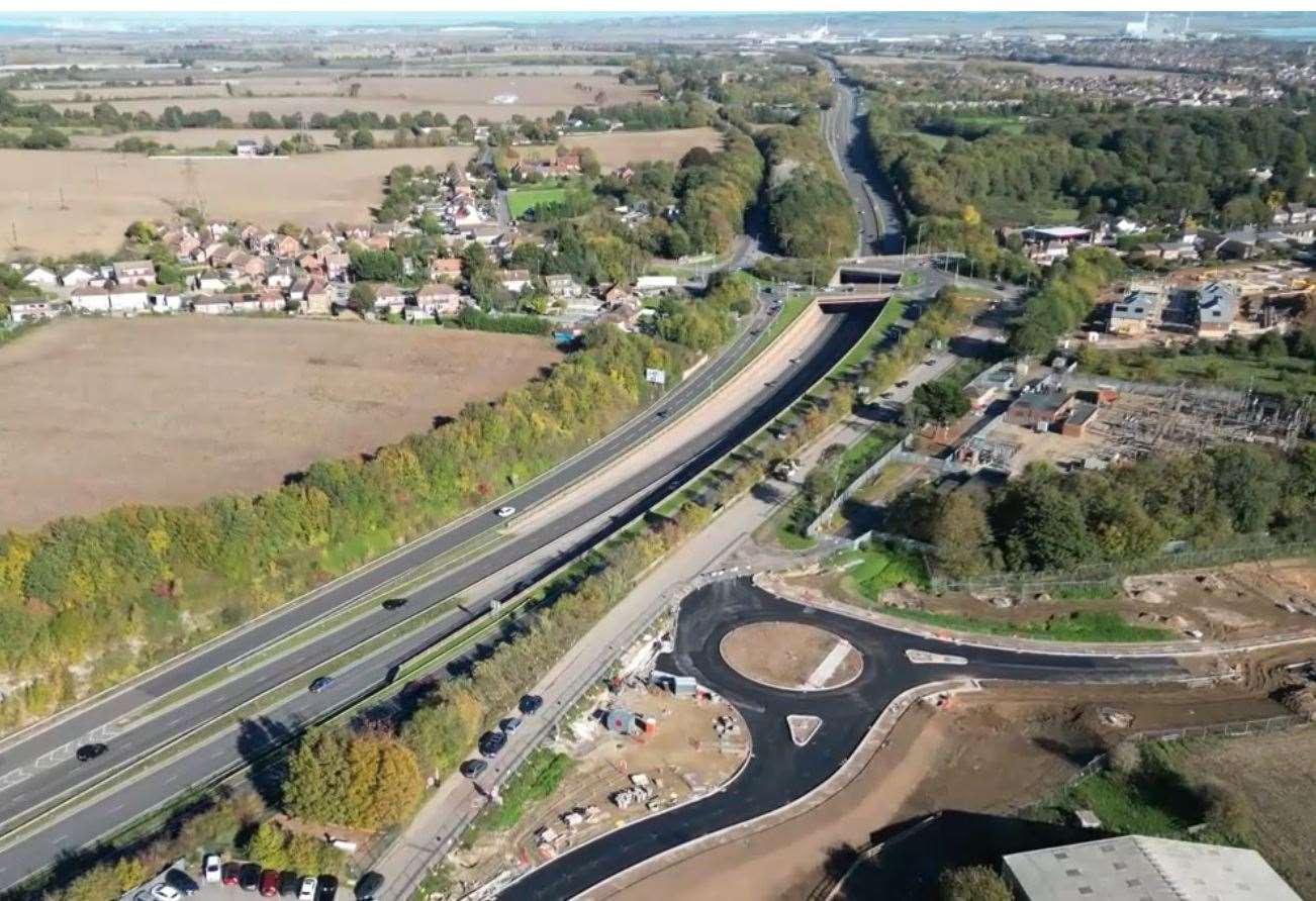 Chestnut Street and Key Street roundabout near Sittingbourne are set for changes in layout