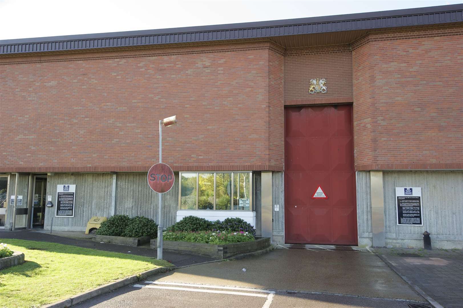 Views of exterior of Swaleside Prison, Brabazon Road, Eastchurch, Sheppey. Picture: Andy Payton