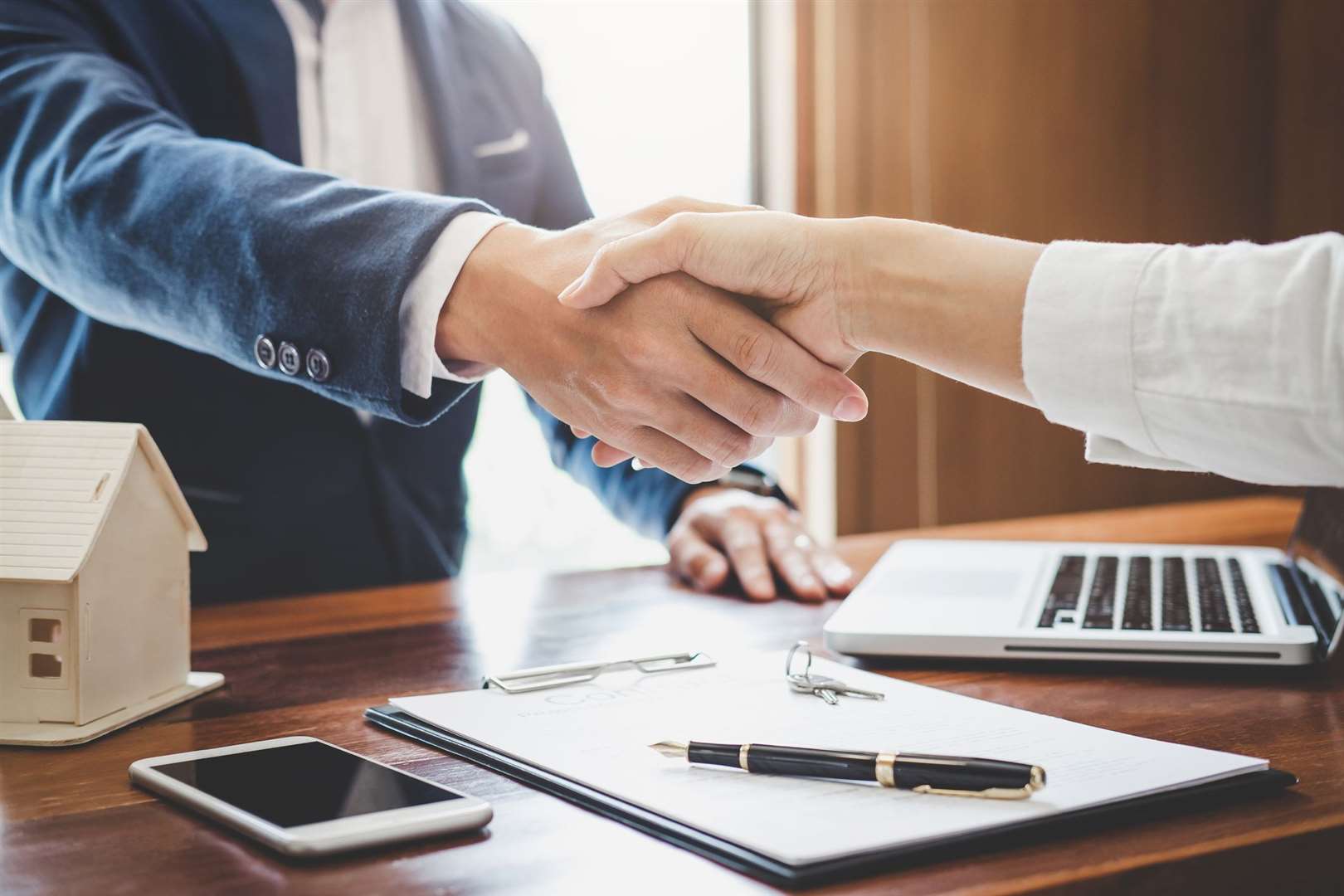 Excessive handshaking is sometimes frowned upon by some in Europe. Stock picture: iStock by Getty Images