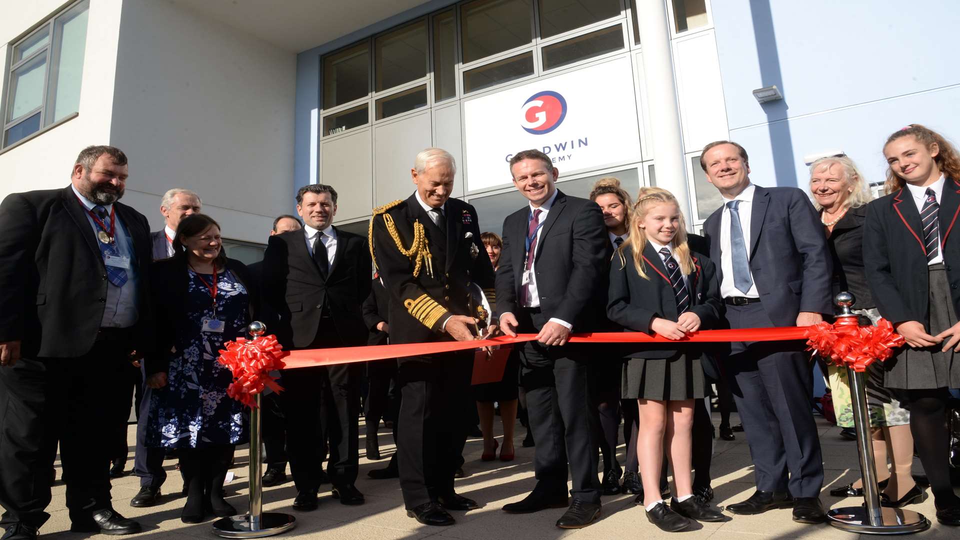 The opening of Goodwin Academy in Deal in October