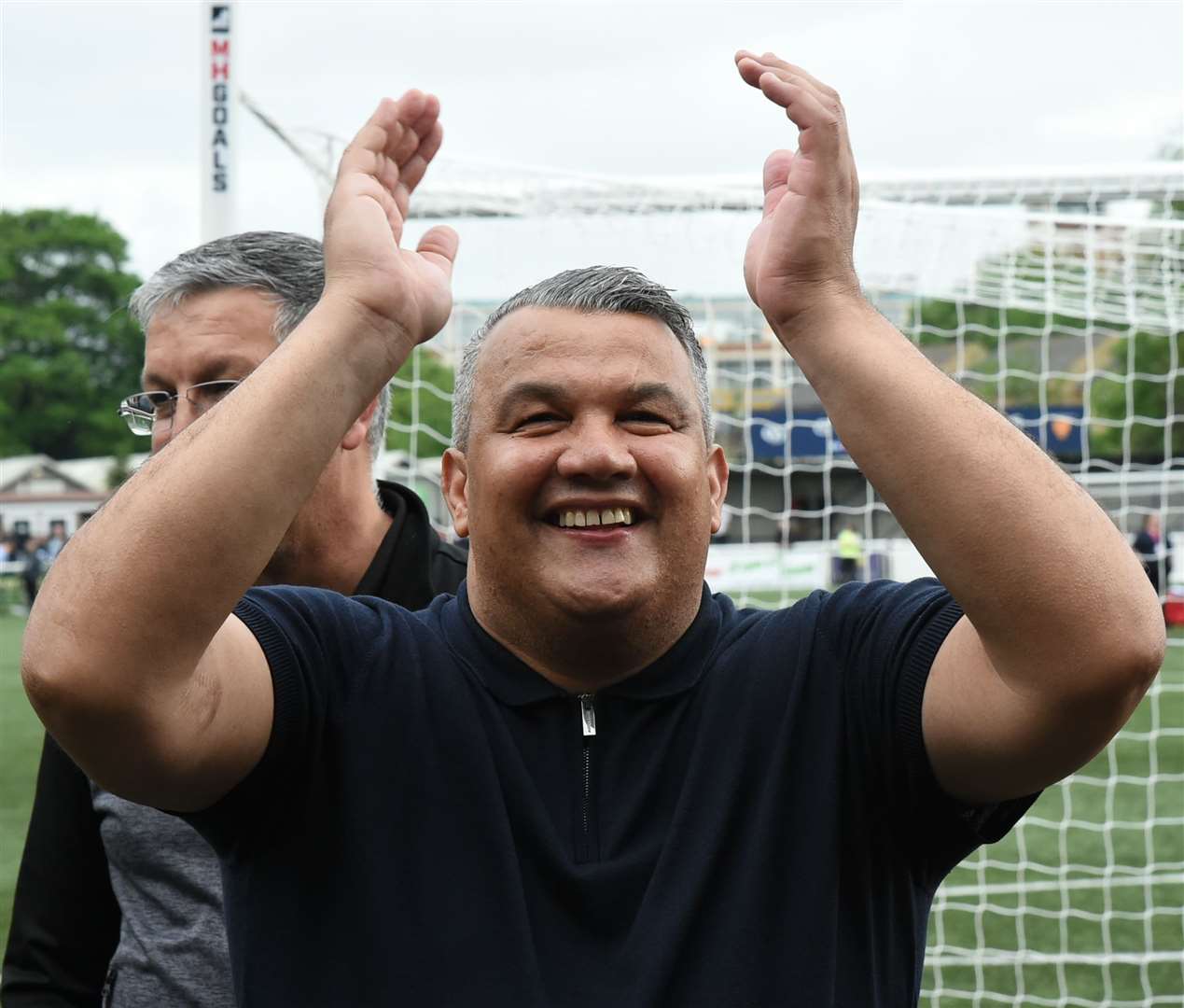 Maidstone United manager Hakan Hayrettin Picture: Steve Terrell