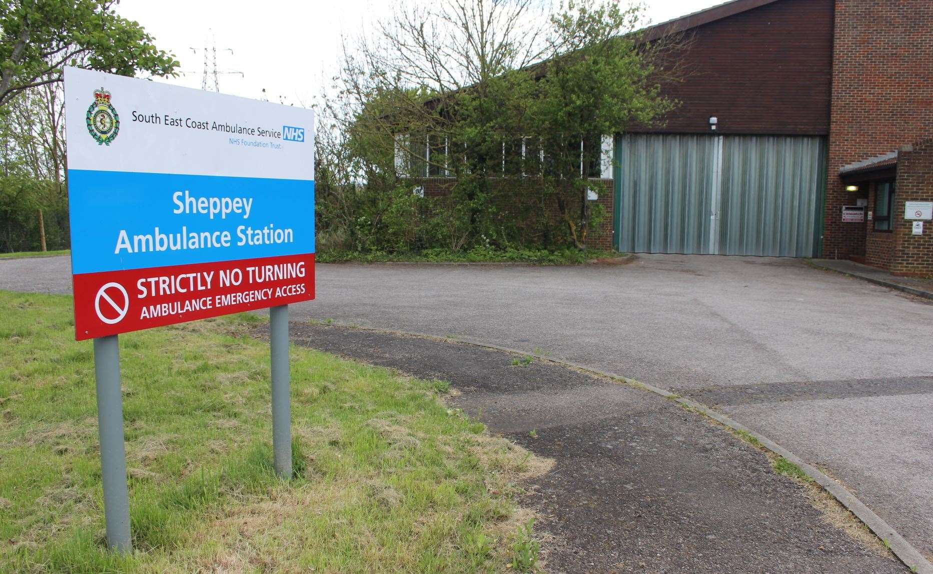 Sheppey Ambulance Station at Queenborough Corner