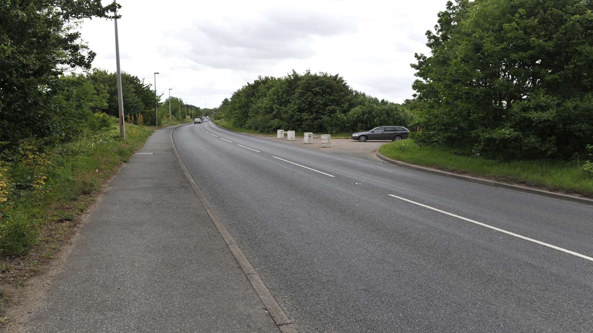 The Western Link was closed. Picture: Tony Flashman