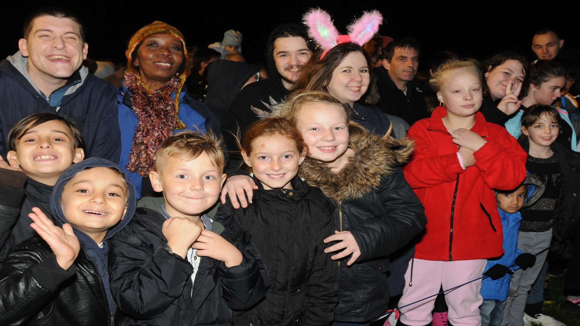 Great Lines Heritage Park, Marlborough Road, Gillingham. Bonfire night/Firework display 2015.