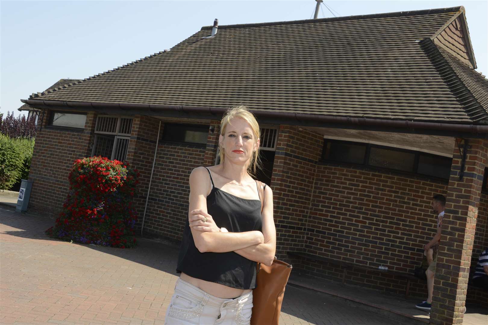 Zoe Pajak was locked in the toilets. Picture: Paul Amos