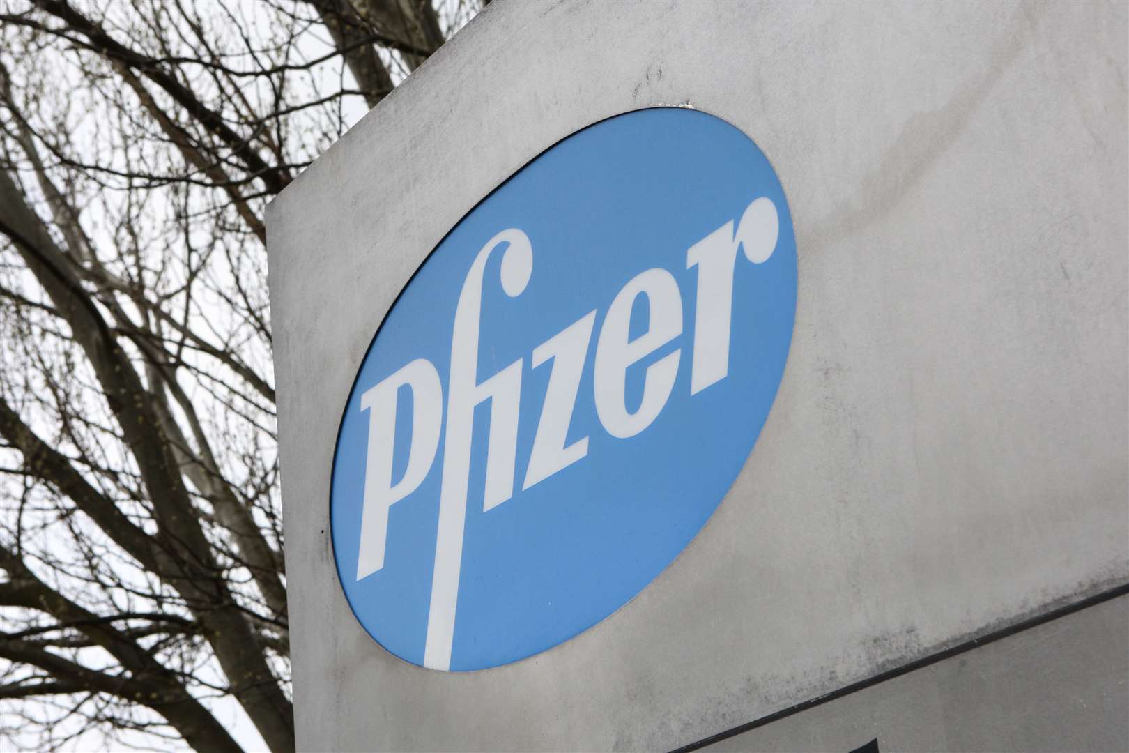 The Pfizer site in Sandwich