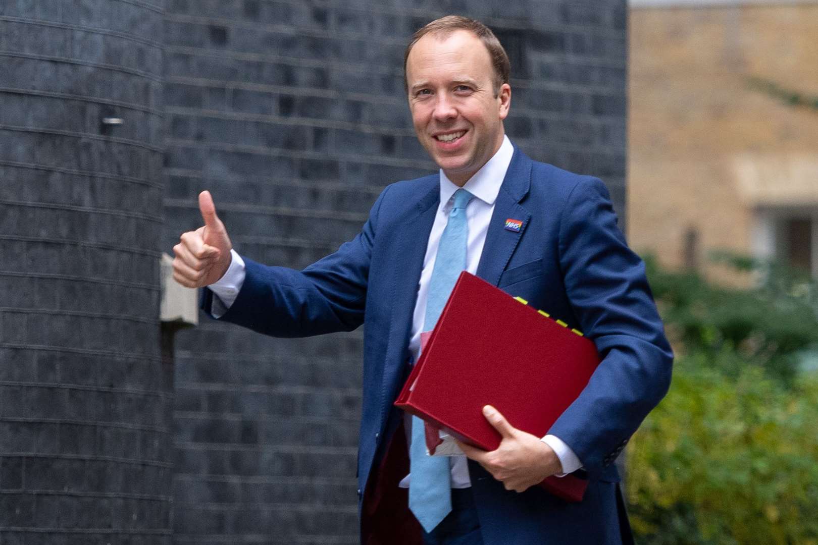 Health Secretary Matt Hancock arriving in Downing Street (Dominic Lipinski/PA)