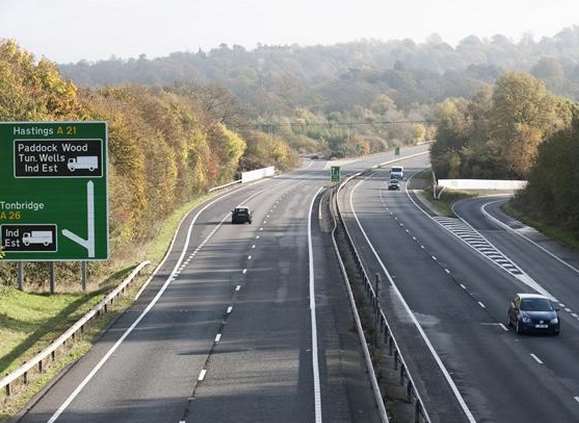 Motorists should benefit from quicker journeys on part of the A21