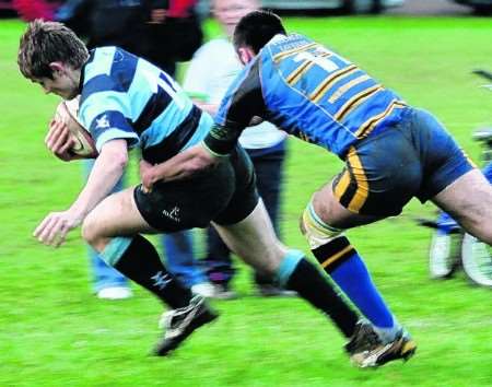 Ben Sedgwick scored three tries against Thanet. Picture: Ian Shilson