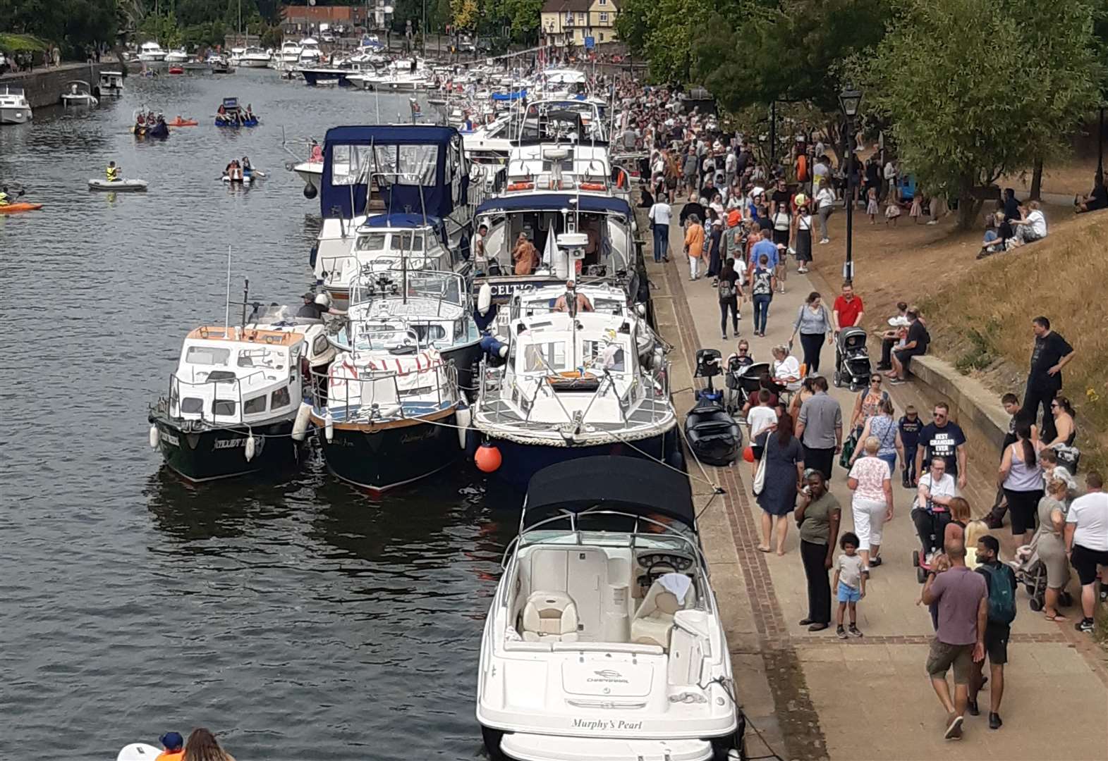 Maidstone River Festival attracts thousands with live music and raft race