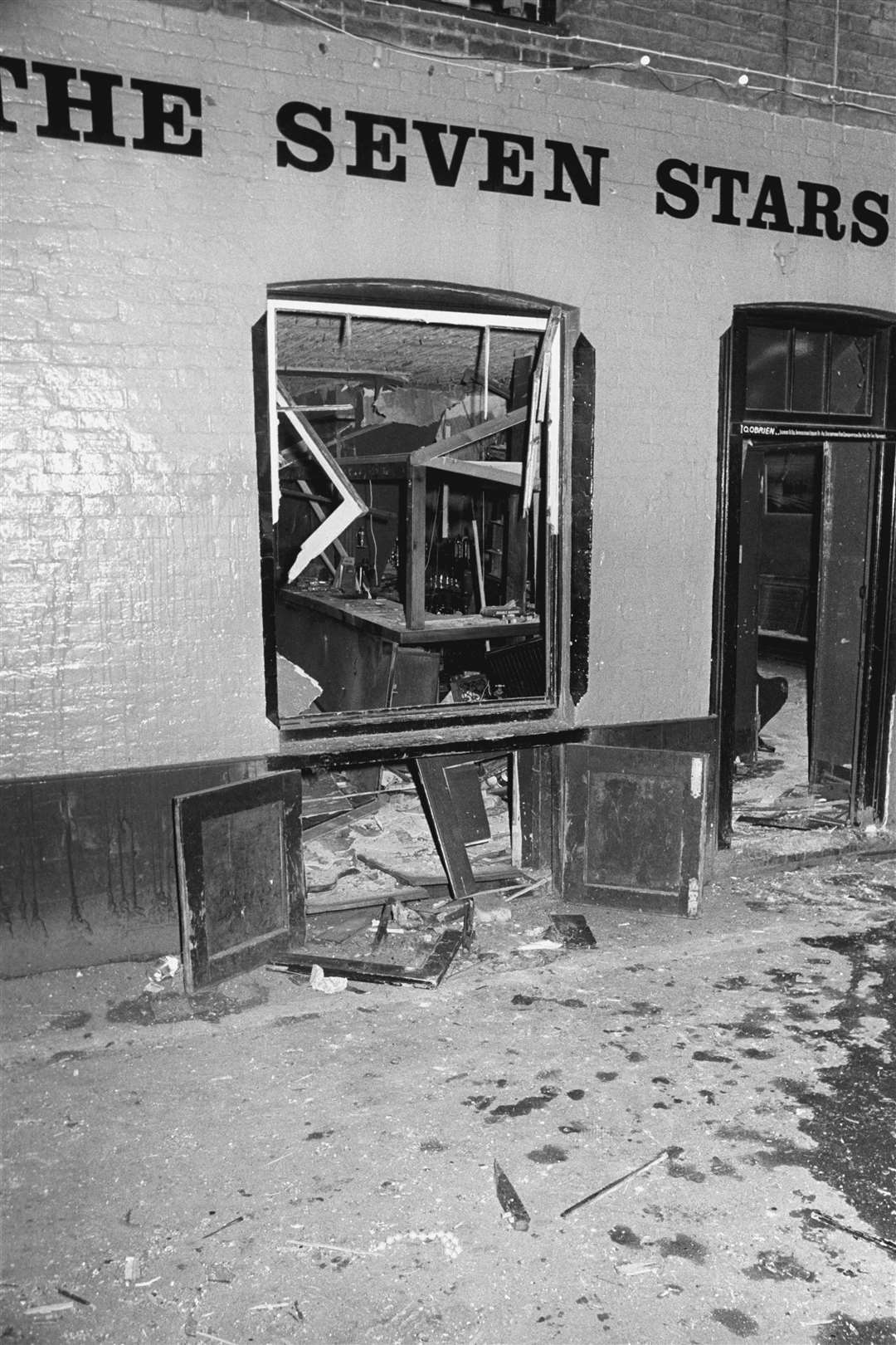 The Seven Stars was one of the two bombed pubs in Guildford (PA)