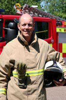 Watch manager Peter Campbell is in charge of Kent Fire and Rescue Service's animal rescue unit