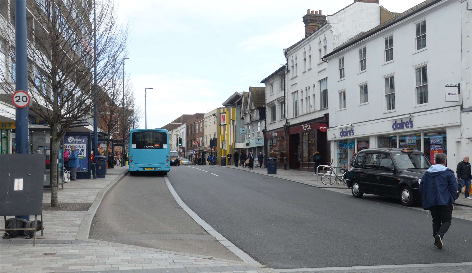 Small businesses in Maidstone town centre are set to benefit from the Government grants Picture: Chris Davey