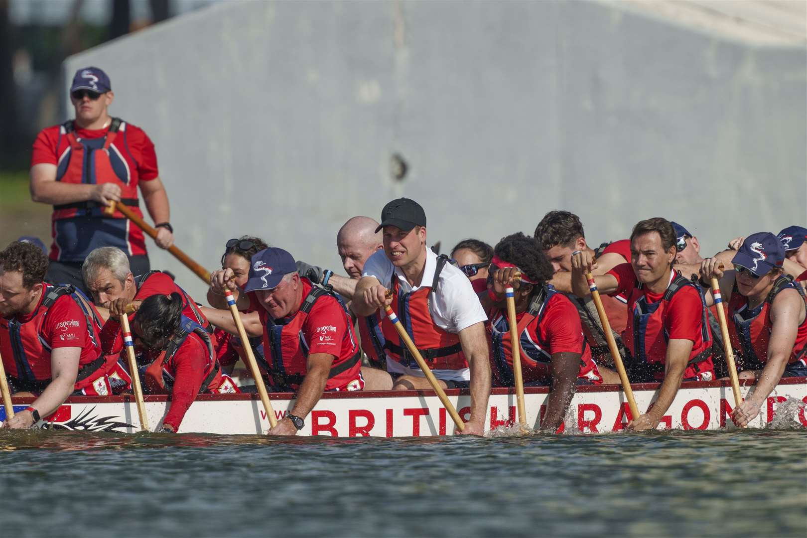 Dragon boat racing can be traced back nearly 2,000 years and it began as a modern international sport in 1976 (Vincent Thian/AP)