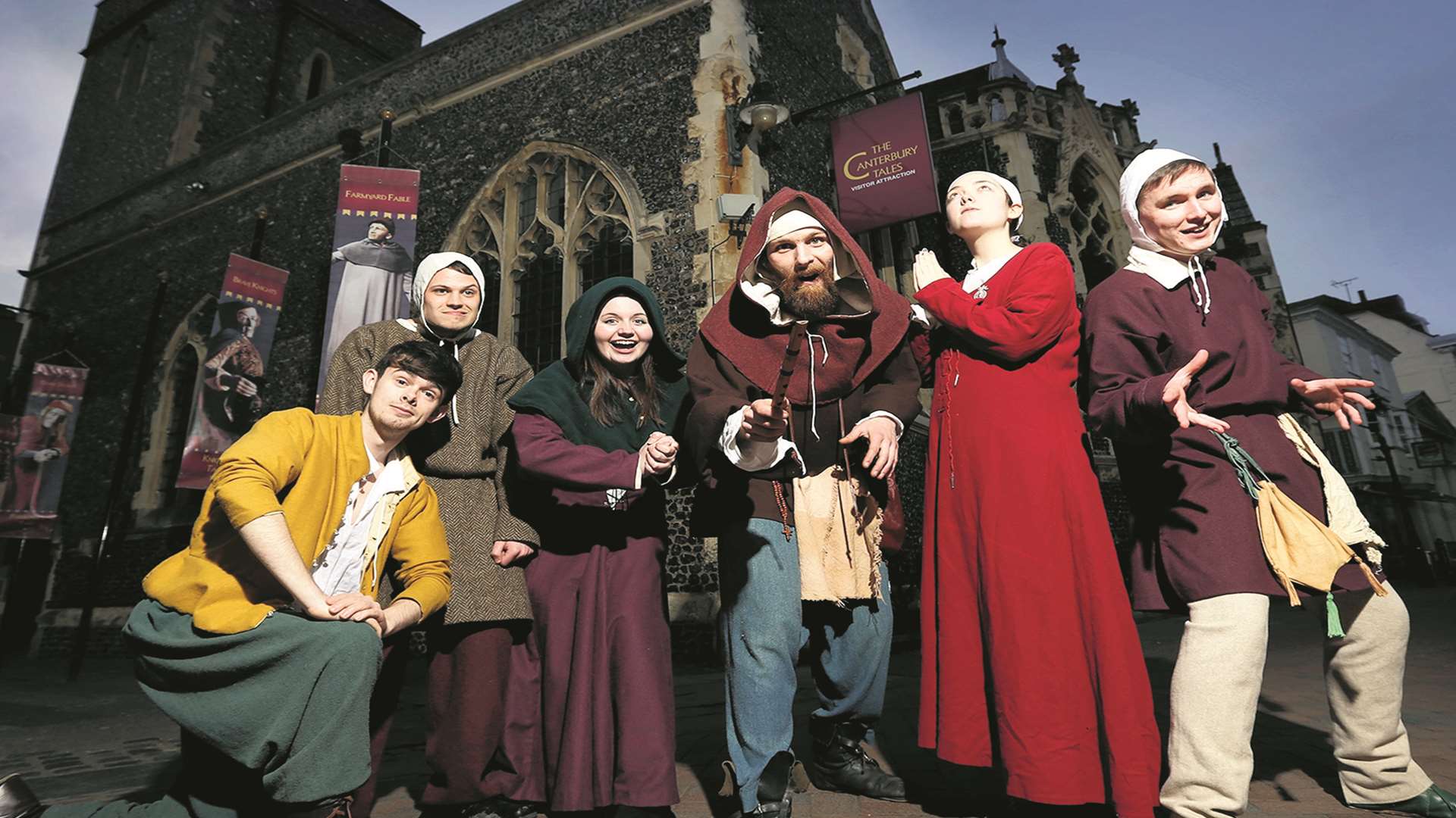 Experience the sights smells and sounds of medieval England