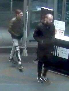 The suspects are thought to be in their late teens or early 20s. Picture: Kent Police (22863696)