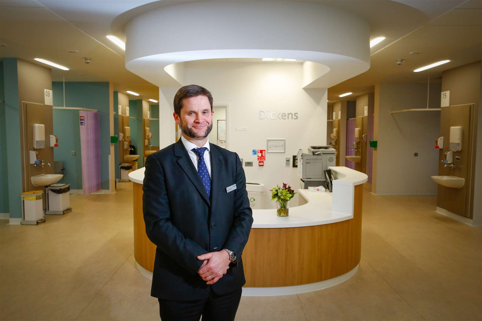 KIMS Hospital chief executive Simon James