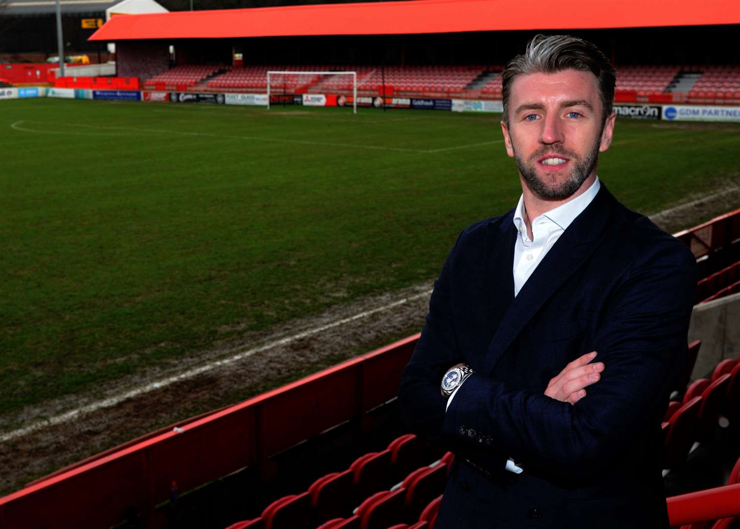 Ebbsfleet United vice-chairman Dean Pooley Picture: Simon Hildrew