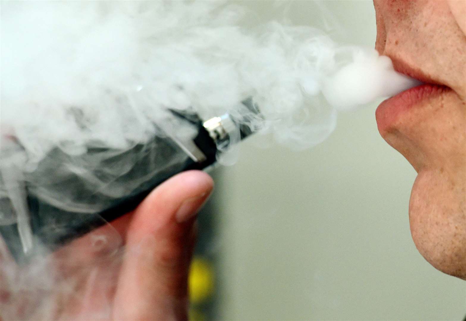 Health Secretary Steve Barclays said the Government is taking action over free vapes being given to children (Nicholas T Ansell/PA)