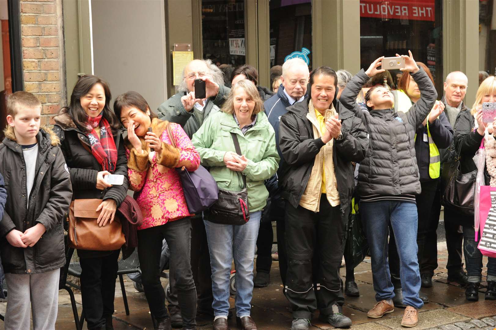 Crowds lined the streets of Gravesend for the Chinese New Year celebrations