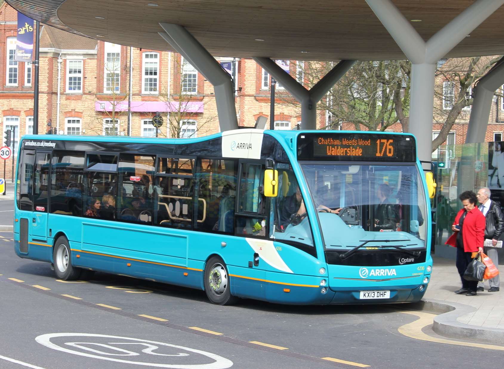 Arriva at Chatham bus station