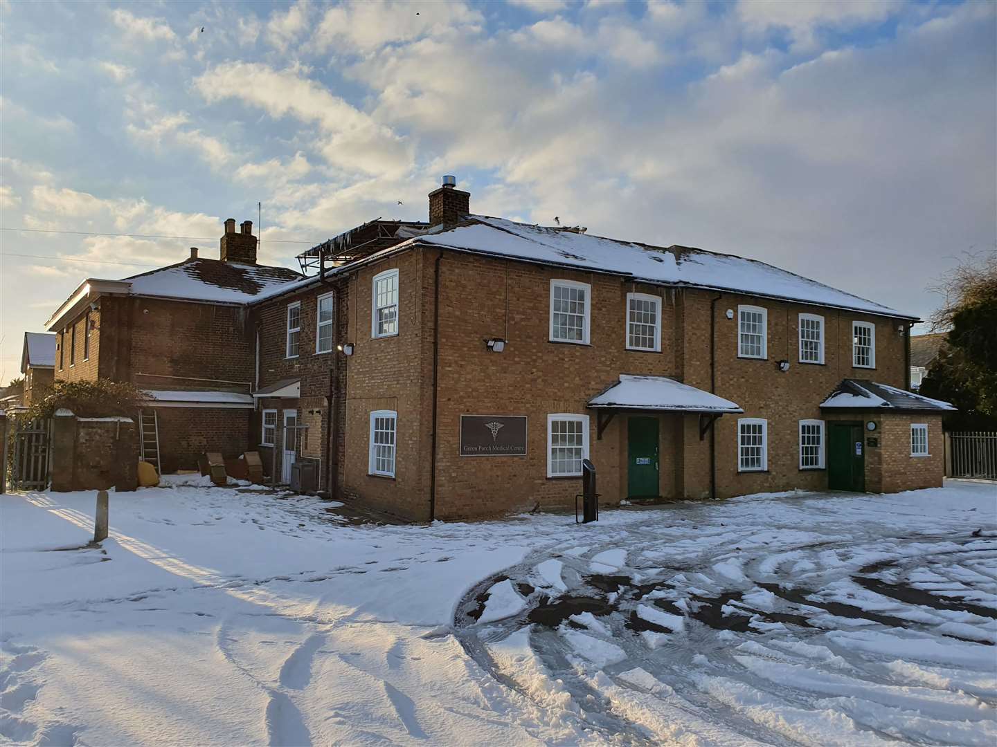 The new surgery in Green Porch Close, Milton Regis