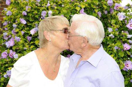 Bill Cooke &amp; Iris King met at bereavement class.