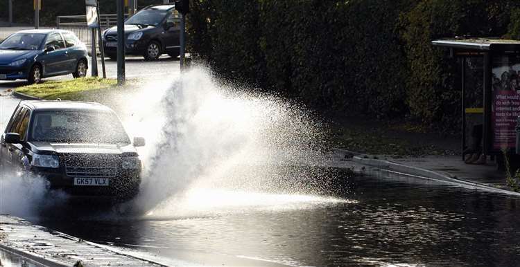 A yellow warning for thunderstorms has been issued by the Met Office. Stock picture