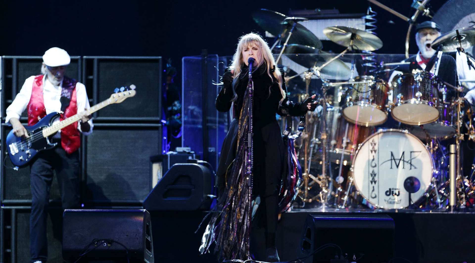 Mick Fleetwood and Stevie Nicks featured in Fleetwood Mac’s later line-up (Yui Mok/PA)