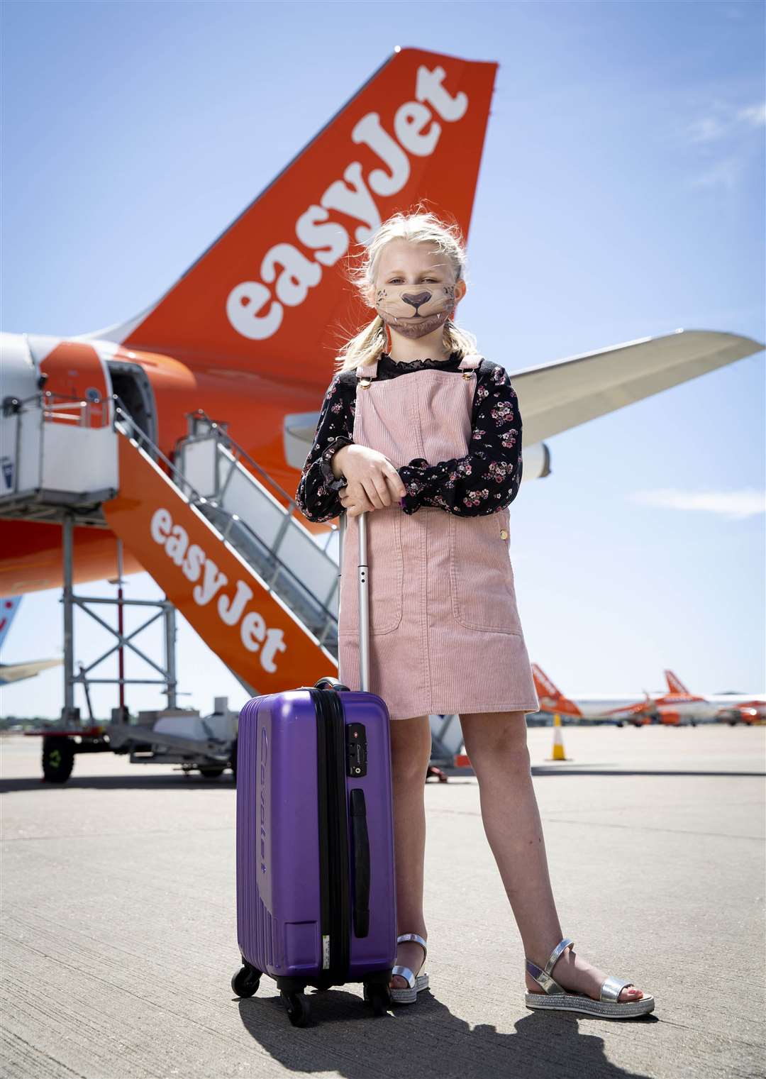 EasyJet will require all passengers to wear a mask when it resumes flights (Matt Alexander/PA)