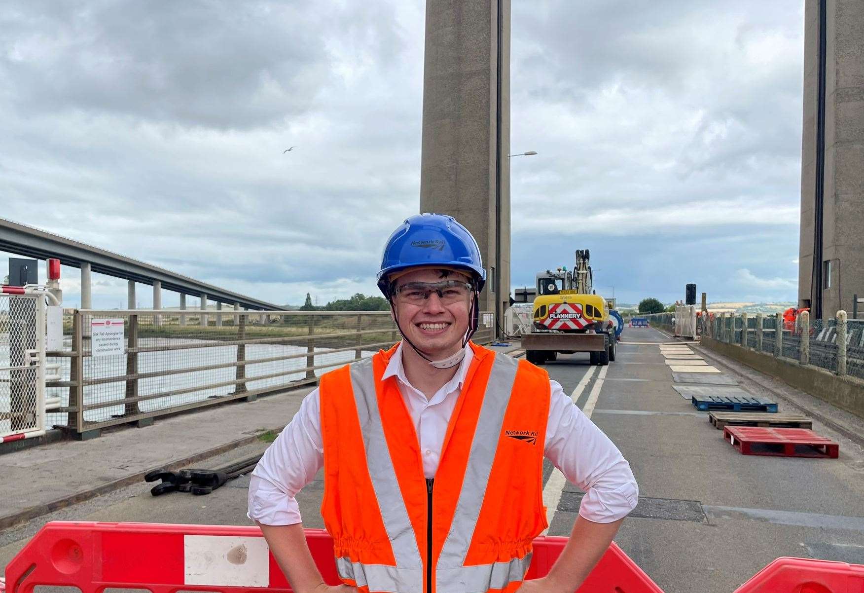 Reporter Joe Crossley goes behind the scenes of the Kingsferry Bridge works