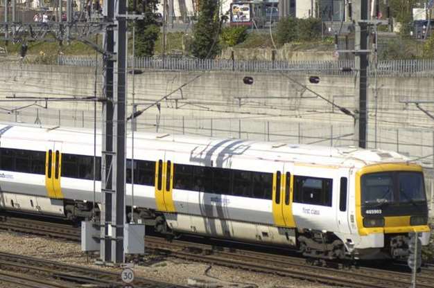 A Southeastern train. Stock image.