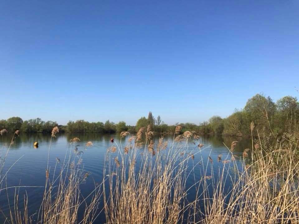 People have been swimming on inflatables on the lakes without permission