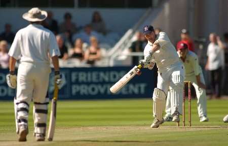 Eynsford's Jamie Wise on his way to a score of 59. Picture: BARRY GOODWIN