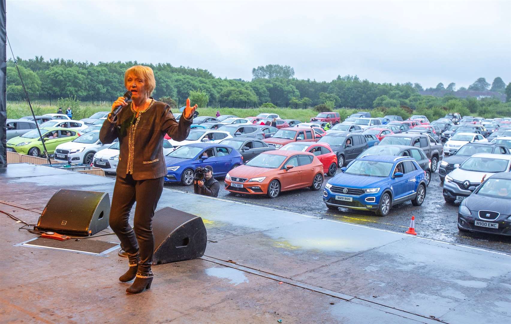 Country fans flocked to Ballymena Showgrounds (Paul Faith/Mid and East Antrim Borough Council/PA)