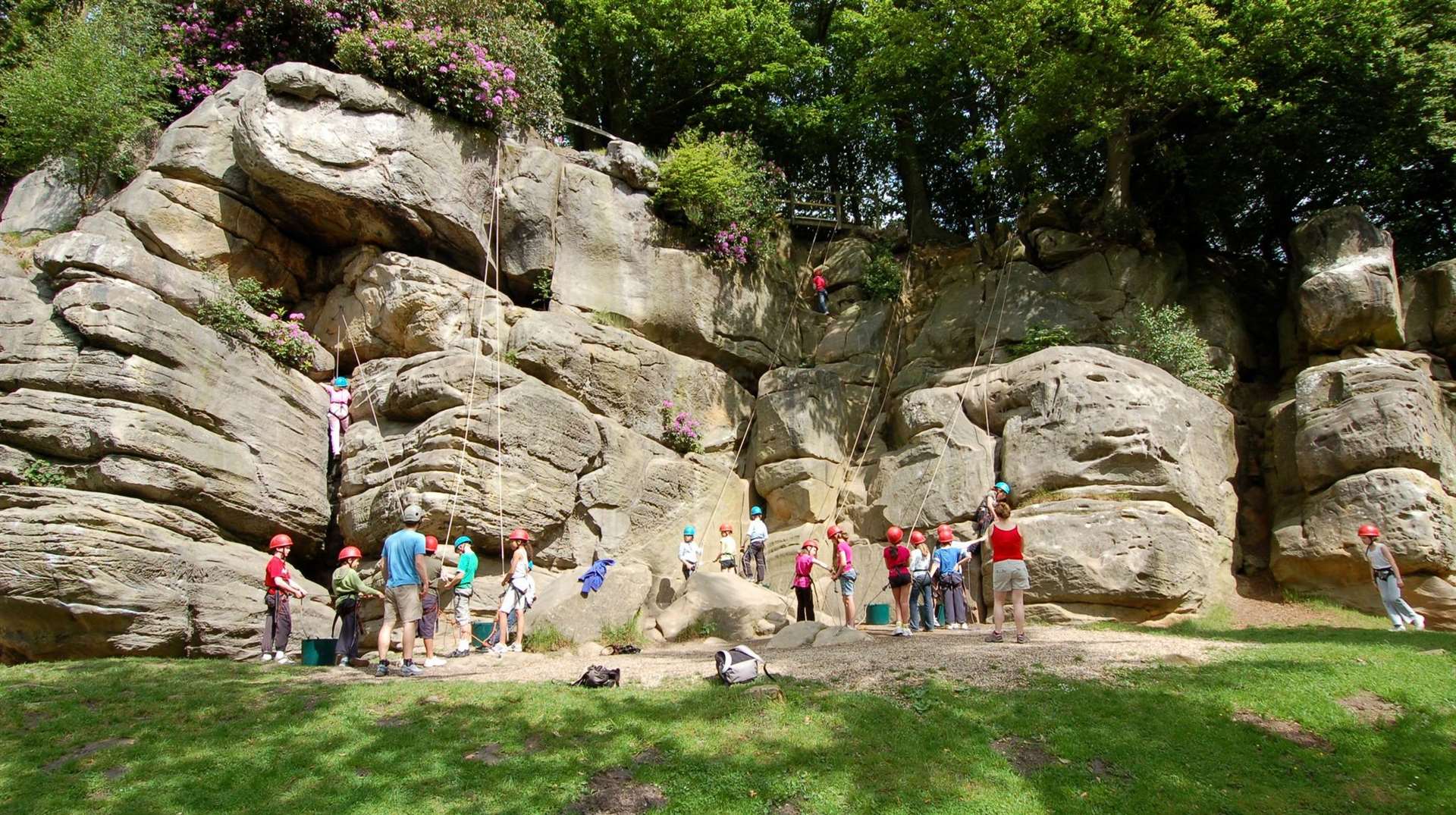 Bowles Rocks is the only rock climbing experiences of its kind in Kent. Pictures: Bowles Rocks / Facebook