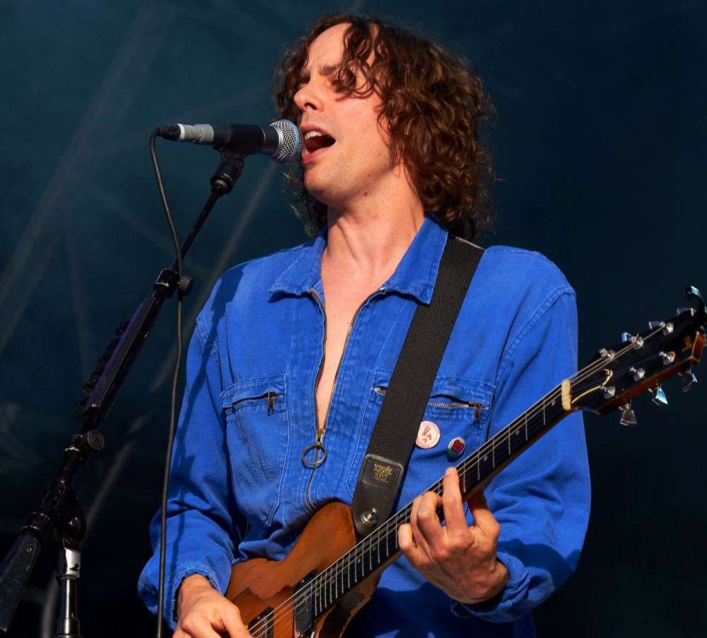 Razorlight's Johnny Borrell. Picture: Gerred Gilronan