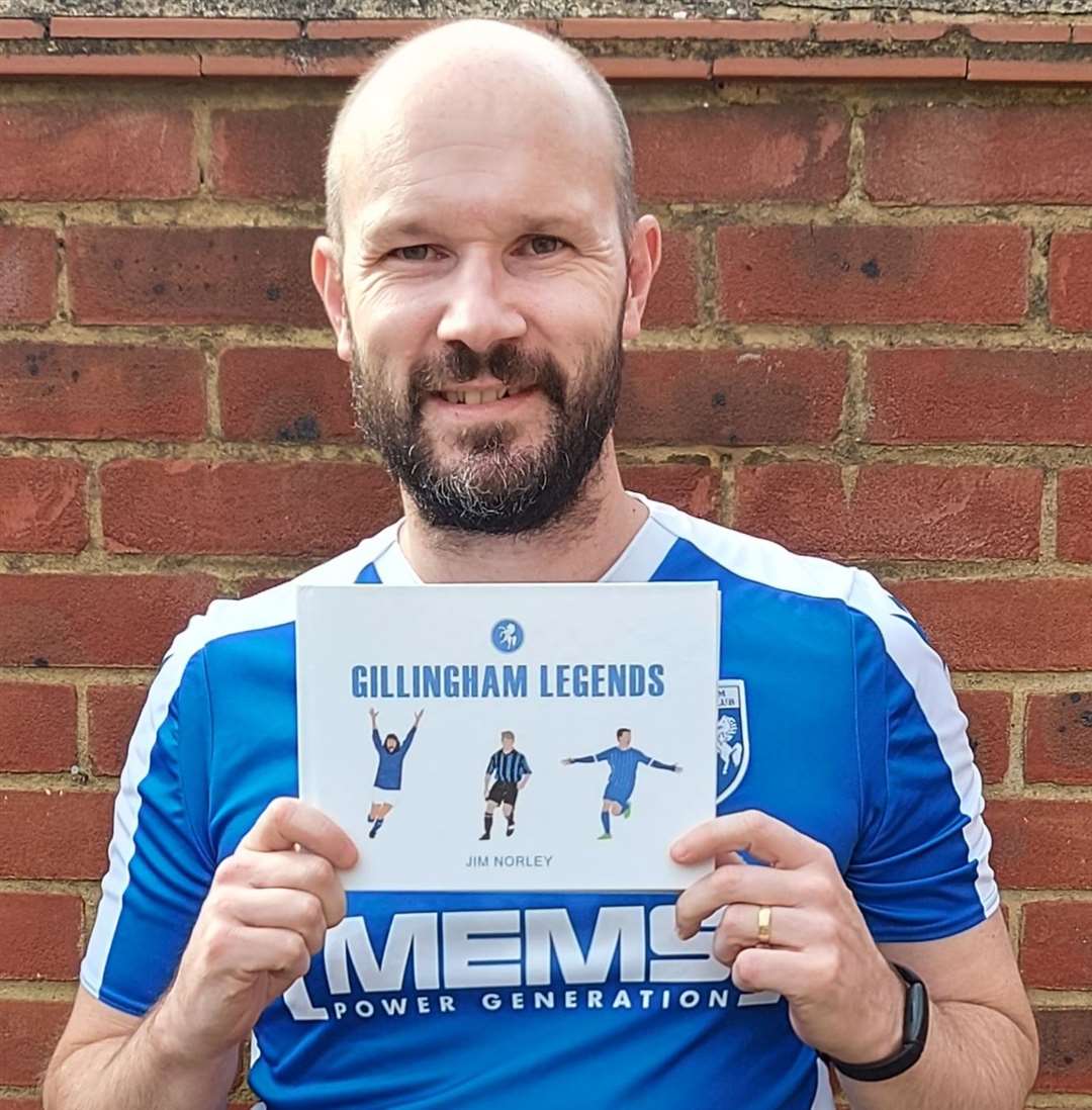 Gillingham Legends' author Jim Norley