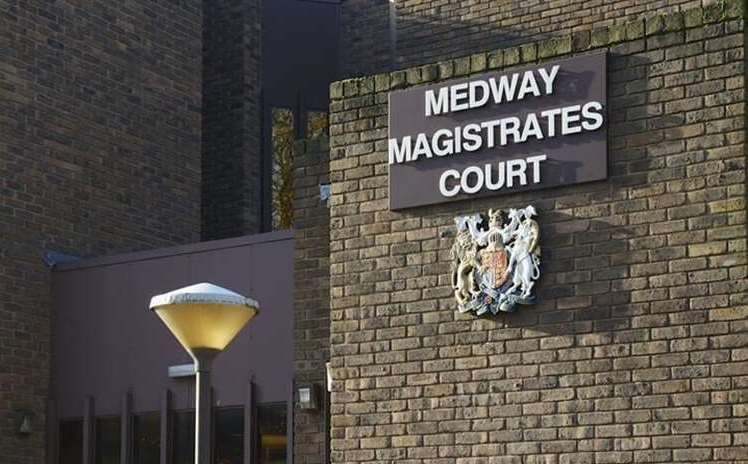 Ward appeared at Medway Magistrates' Court. Picture: Stock image