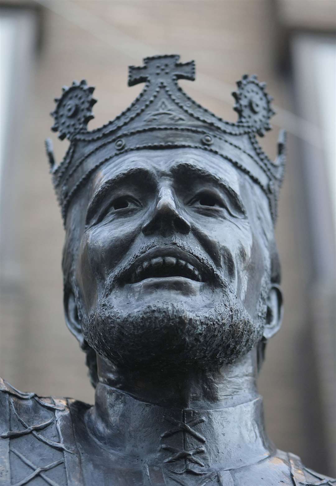 A statue of Richard Harris in Limerick city centre, in his role as King Arthur from the 1967 film Camelot (Niall Carson/PA)