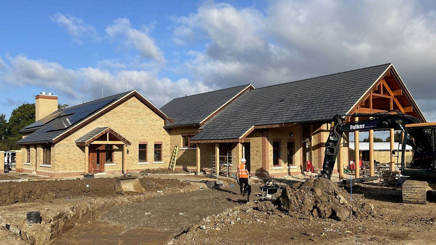 Work started on Herne Bay Crematorium last December. Picture: Westerleigh Group