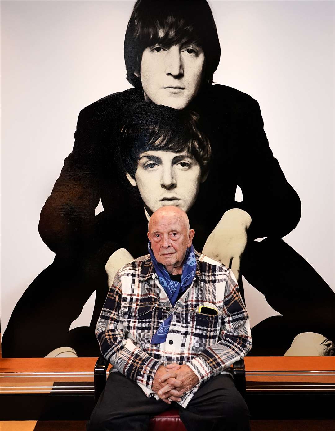 David Bailey at the launch of Bailey: Vision And Sound (Ian West/PA)