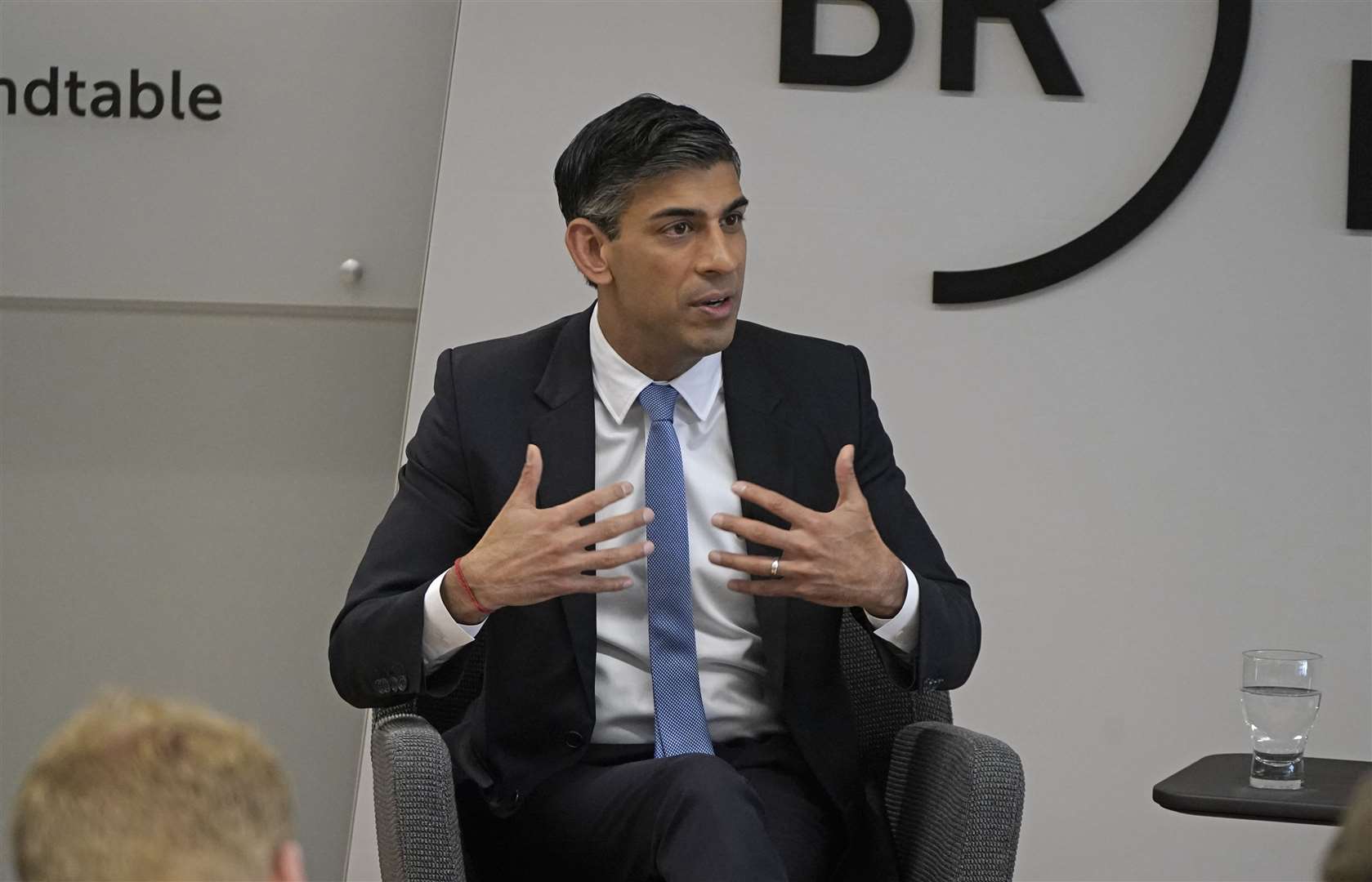 Prime Minister Rishi Sunak met US business leaders ahead of his talks with Joe Biden (Niall Carson/PA)